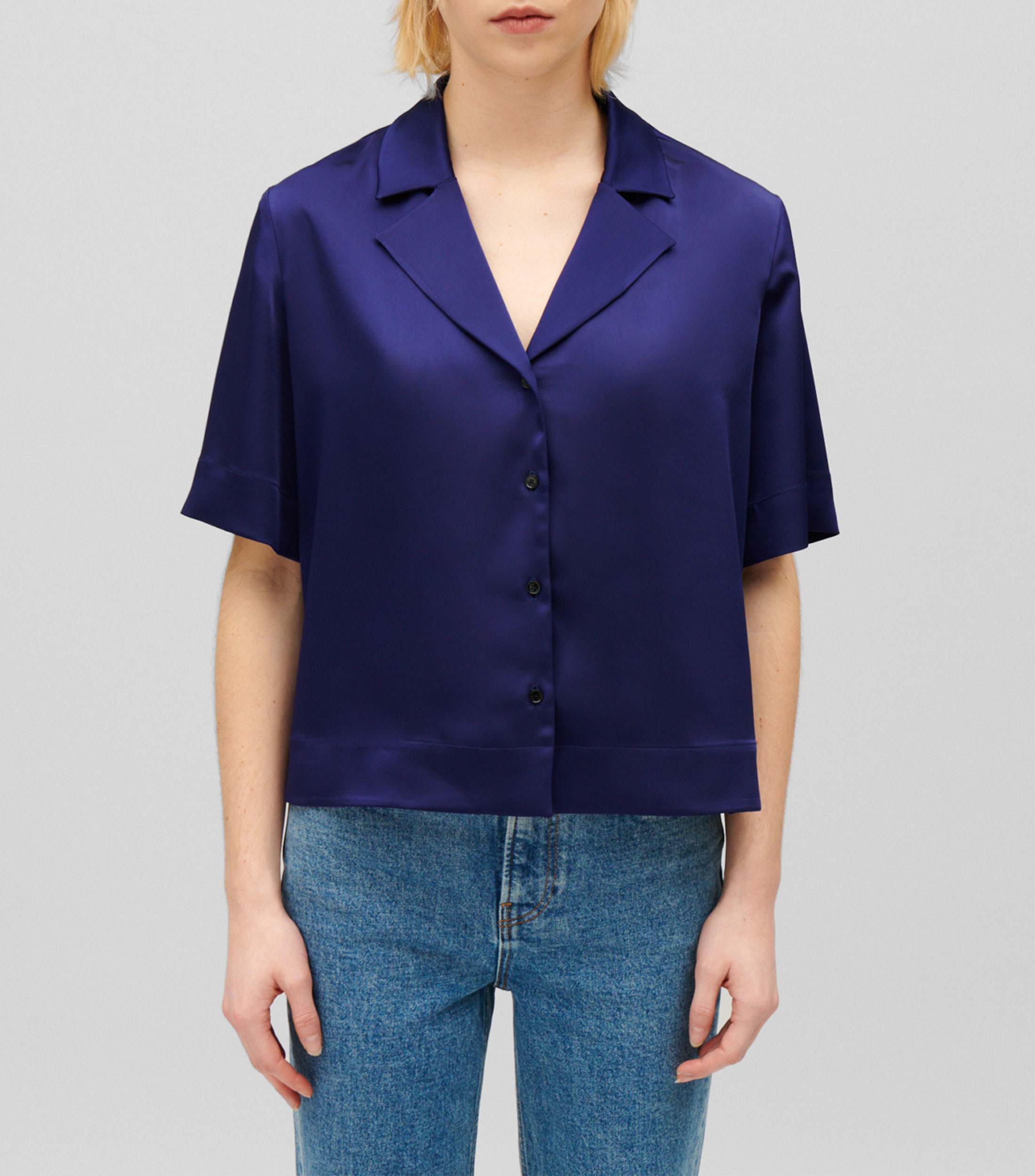 Camisa Manga Corta Mujer
